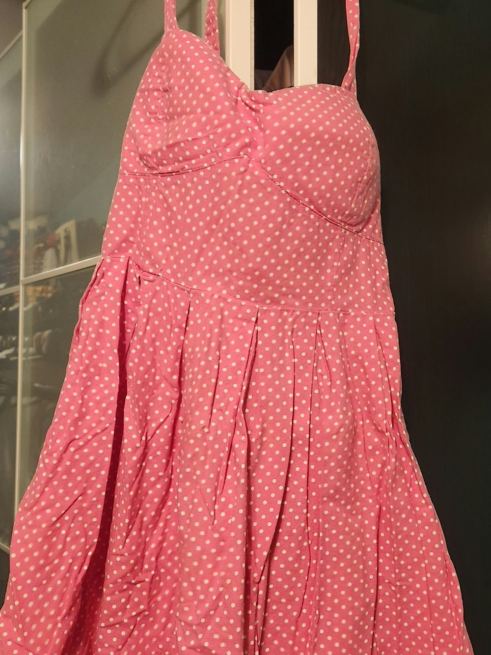 Pink Polka Dot Sundress